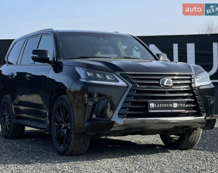 Черный Лексус ЛХ, объемом двигателя 4.46 л и пробегом 123 тыс. км за 84999 $, фото 1 на Automoto.ua