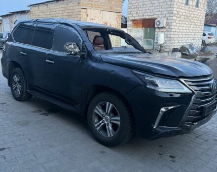 Черный Лексус ЛХ, объемом двигателя 4.5 л и пробегом 133 тыс. км за 35000 $, фото 1 на Automoto.ua