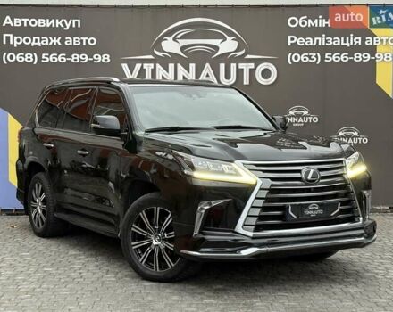 Черный Лексус ЛХ, объемом двигателя 4.46 л и пробегом 120 тыс. км за 69999 $, фото 1 на Automoto.ua