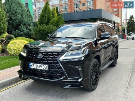 Черный Лексус ЛХ, объемом двигателя 4.46 л и пробегом 158 тыс. км за 64900 $, фото 1 на Automoto.ua