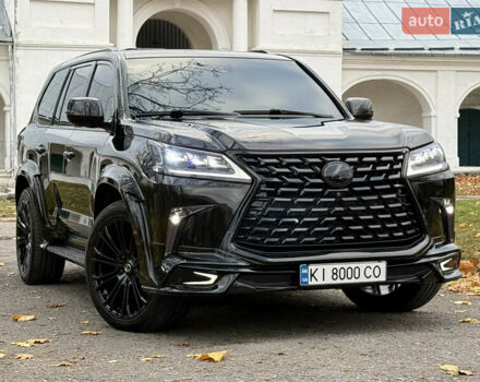 Черный Лексус ЛХ, объемом двигателя 4.46 л и пробегом 112 тыс. км за 82600 $, фото 1 на Automoto.ua