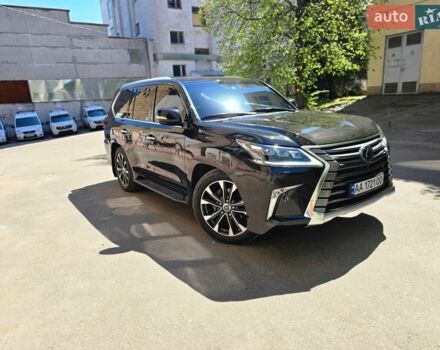 Черный Лексус ЛХ, объемом двигателя 4.46 л и пробегом 78 тыс. км за 78999 $, фото 1 на Automoto.ua
