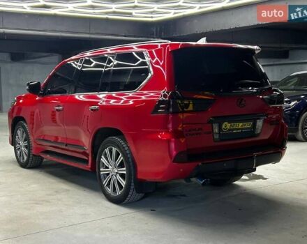 Красный Лексус ЛХ, объемом двигателя 5.7 л и пробегом 149 тыс. км за 74999 $, фото 3 на Automoto.ua