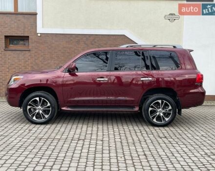 Красный Лексус ЛХ, объемом двигателя 5.66 л и пробегом 257 тыс. км за 32500 $, фото 1 на Automoto.ua