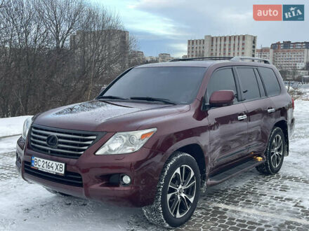 Червоний Лексус ЛХ, об'ємом двигуна 5.66 л та пробігом 250 тис. км за 29500 $, фото 1 на Automoto.ua