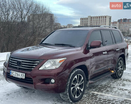 Червоний Лексус ЛХ, об'ємом двигуна 5.66 л та пробігом 250 тис. км за 29500 $, фото 1 на Automoto.ua