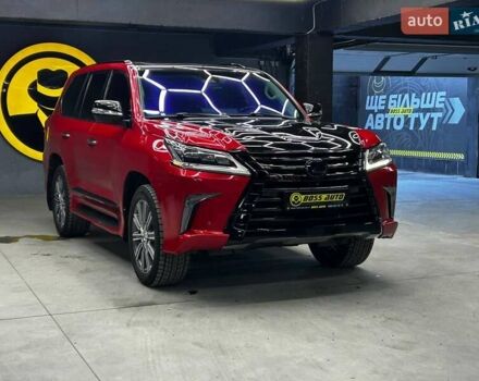 Червоний Лексус ЛХ, об'ємом двигуна 5.7 л та пробігом 149 тис. км за 74999 $, фото 1 на Automoto.ua