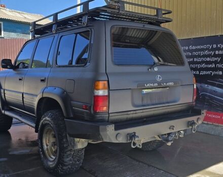 Сірий Лексус ЛХ, об'ємом двигуна 4 л та пробігом 70 тис. км за 21000 $, фото 4 на Automoto.ua