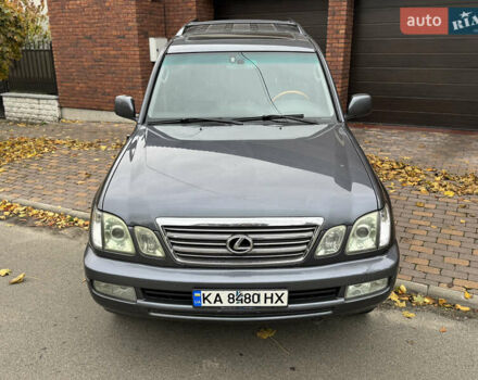 Сірий Лексус ЛХ, об'ємом двигуна 4.66 л та пробігом 220 тис. км за 11000 $, фото 20 на Automoto.ua