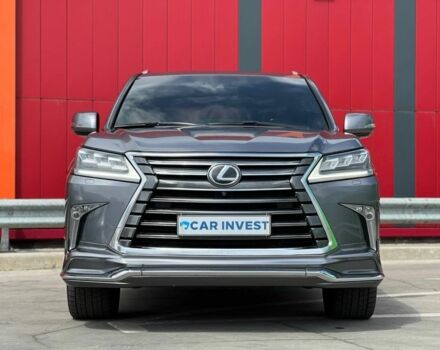Серый Лексус ЛХ, объемом двигателя 5.7 л и пробегом 128 тыс. км за 62000 $, фото 1 на Automoto.ua