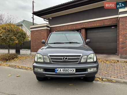 Сірий Лексус ЛХ, об'ємом двигуна 4.66 л та пробігом 220 тис. км за 11000 $, фото 1 на Automoto.ua