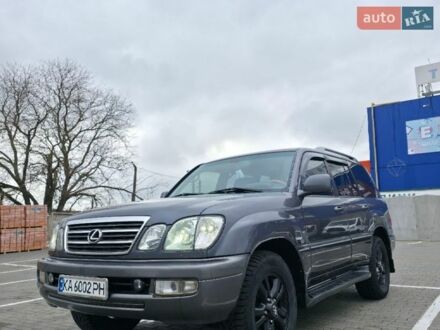 Сірий Лексус ЛХ, об'ємом двигуна 4.7 л та пробігом 280 тис. км за 14000 $, фото 1 на Automoto.ua