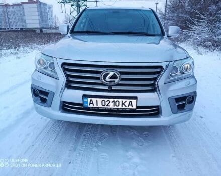 Серый Лексус ЛХ, объемом двигателя 5.7 л и пробегом 190 тыс. км за 28500 $, фото 1 на Automoto.ua