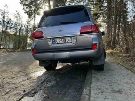 Сірий Лексус ЛХ, об'ємом двигуна 5.66 л та пробігом 220 тис. км за 25000 $, фото 1 на Automoto.ua