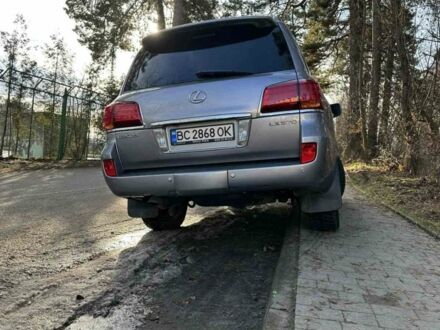 Сірий Лексус ЛХ, об'ємом двигуна 5.66 л та пробігом 220 тис. км за 25000 $, фото 1 на Automoto.ua