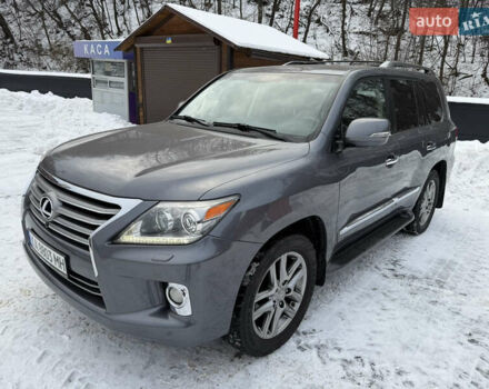 Серый Лексус ЛХ, объемом двигателя 5.66 л и пробегом 78 тыс. км за 41000 $, фото 1 на Automoto.ua