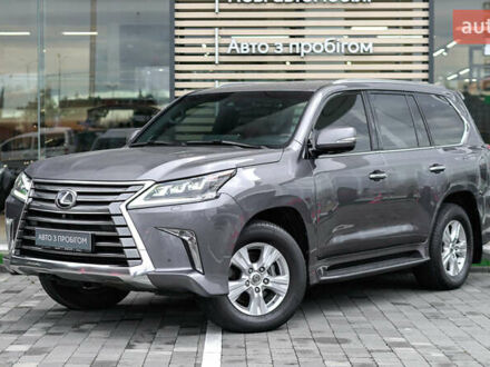 Серый Лексус ЛХ, объемом двигателя 4.46 л и пробегом 139 тыс. км за 63284 $, фото 1 на Automoto.ua