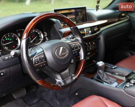 Синий Лексус ЛХ, объемом двигателя 5.66 л и пробегом 110 тыс. км за 59600 $, фото 11 на Automoto.ua