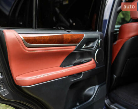 Синий Лексус ЛХ, объемом двигателя 5.66 л и пробегом 110 тыс. км за 59600 $, фото 16 на Automoto.ua