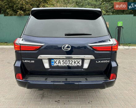 Синий Лексус ЛХ, объемом двигателя 4.46 л и пробегом 420 тыс. км за 55000 $, фото 3 на Automoto.ua