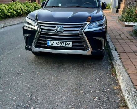 Синий Лексус ЛХ, объемом двигателя 5.7 л и пробегом 0 тыс. км за 50000 $, фото 1 на Automoto.ua