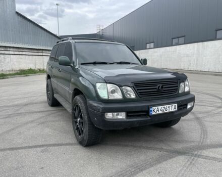 Зеленый Лексус ЛХ, объемом двигателя 4.7 л и пробегом 260 тыс. км за 11500 $, фото 1 на Automoto.ua