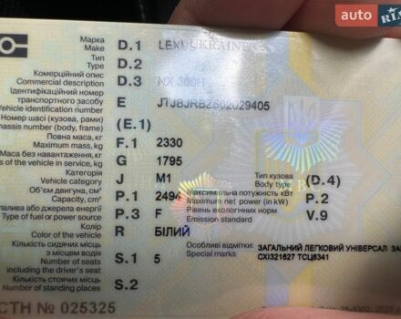 Белый Лексус НХ, объемом двигателя 2.49 л и пробегом 100 тыс. км за 32000 $, фото 1 на Automoto.ua