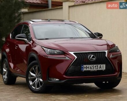 Красный Лексус НХ, объемом двигателя 2 л и пробегом 125 тыс. км за 24800 $, фото 2 на Automoto.ua