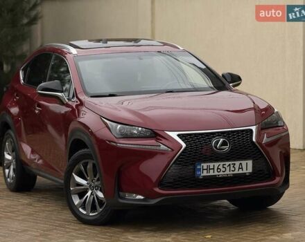 Красный Лексус НХ, объемом двигателя 2 л и пробегом 125 тыс. км за 24800 $, фото 4 на Automoto.ua