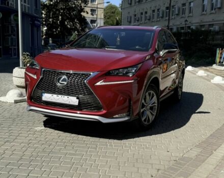 Красный Лексус НХ, объемом двигателя 2 л и пробегом 75 тыс. км за 23000 $, фото 1 на Automoto.ua