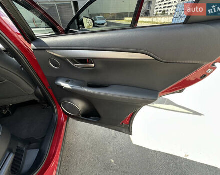 Червоний Лексус НХ, об'ємом двигуна 1.99 л та пробігом 70 тис. км за 22500 $, фото 19 на Automoto.ua