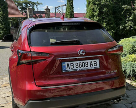 Червоний Лексус НХ, об'ємом двигуна 2 л та пробігом 60 тис. км за 27500 $, фото 5 на Automoto.ua