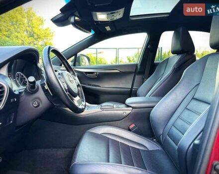 Червоний Лексус НХ, об'ємом двигуна 2 л та пробігом 51 тис. км за 28500 $, фото 19 на Automoto.ua