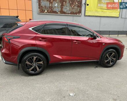 Красный Лексус НХ, объемом двигателя 1.99 л и пробегом 95 тыс. км за 32000 $, фото 2 на Automoto.ua