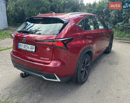 Красный Лексус НХ, объемом двигателя 1.99 л и пробегом 63 тыс. км за 36500 $, фото 5 на Automoto.ua
