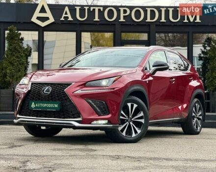 Красный Лексус НХ, объемом двигателя 2 л и пробегом 51 тыс. км за 27500 $, фото 1 на Automoto.ua