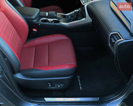 Сірий Лексус НХ, об'ємом двигуна 2 л та пробігом 61 тис. км за 35555 $, фото 16 на Automoto.ua