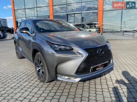 Серый Лексус НХ, объемом двигателя 2 л и пробегом 85 тыс. км за 23900 $, фото 1 на Automoto.ua