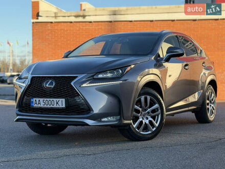 Серый Лексус НХ, объемом двигателя 2 л и пробегом 96 тыс. км за 22500 $, фото 1 на Automoto.ua