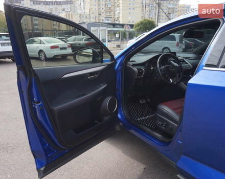 Синий Лексус НХ, объемом двигателя 2 л и пробегом 95 тыс. км за 23500 $, фото 17 на Automoto.ua