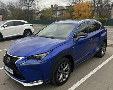 Синий Лексус НХ, объемом двигателя 2 л и пробегом 190 тыс. км за 19900 $, фото 1 на Automoto.ua