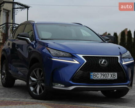 Синий Лексус НХ, объемом двигателя 2 л и пробегом 34 тыс. км за 28990 $, фото 2 на Automoto.ua
