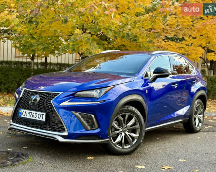 Синий Лексус НХ, объемом двигателя 2 л и пробегом 24 тыс. км за 27000 $, фото 1 на Automoto.ua