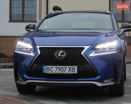Синій Лексус НХ, об'ємом двигуна 2 л та пробігом 34 тис. км за 29500 $, фото 1 на Automoto.ua