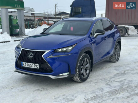 Синий Лексус НХ, объемом двигателя 2 л и пробегом 193 тыс. км за 23900 $, фото 1 на Automoto.ua