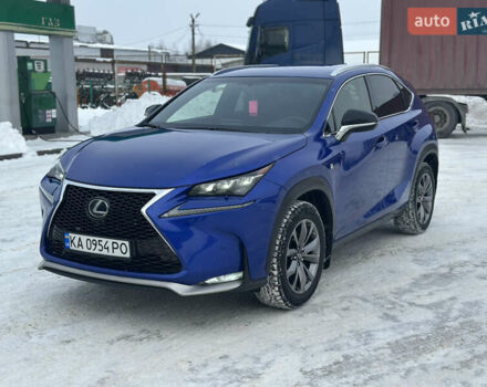 Синий Лексус НХ, объемом двигателя 2 л и пробегом 193 тыс. км за 23900 $, фото 1 на Automoto.ua