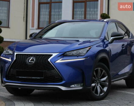 Синий Лексус НХ, объемом двигателя 2 л и пробегом 34 тыс. км за 29590 $, фото 1 на Automoto.ua