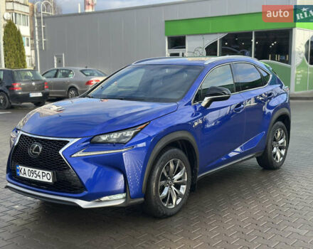 Синій Лексус НХ, об'ємом двигуна 2 л та пробігом 191 тис. км за 21900 $, фото 1 на Automoto.ua