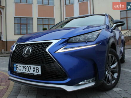 Синий Лексус НХ, объемом двигателя 2 л и пробегом 34 тыс. км за 28990 $, фото 1 на Automoto.ua