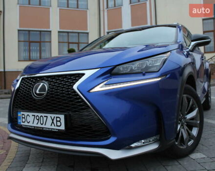 Синий Лексус НХ, объемом двигателя 2 л и пробегом 34 тыс. км за 28990 $, фото 1 на Automoto.ua